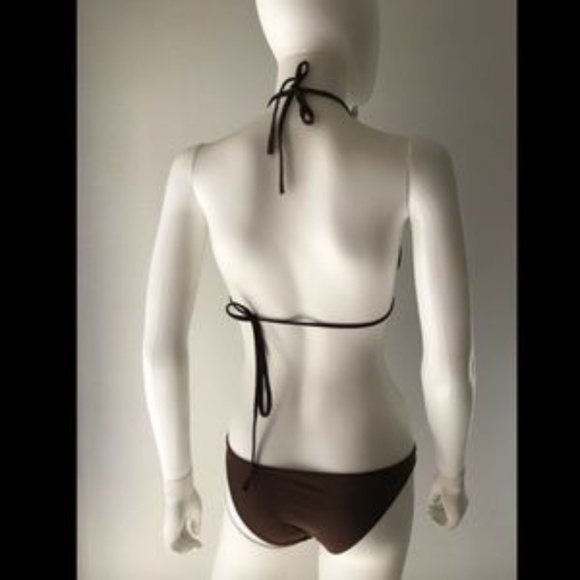 Sexy Swimsuit Microbikini Stones On The Neck Sz S - Picture 8 of 9